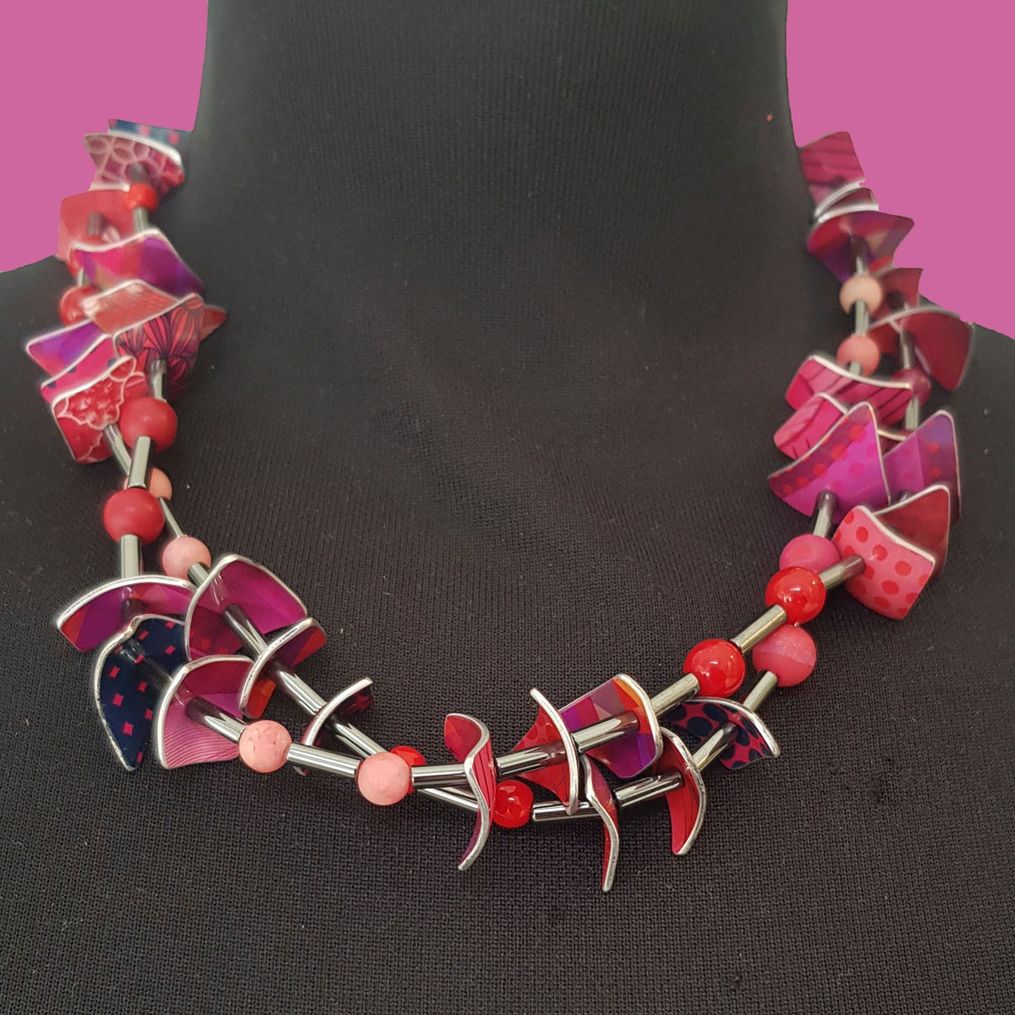 Hematite -Red Necklace