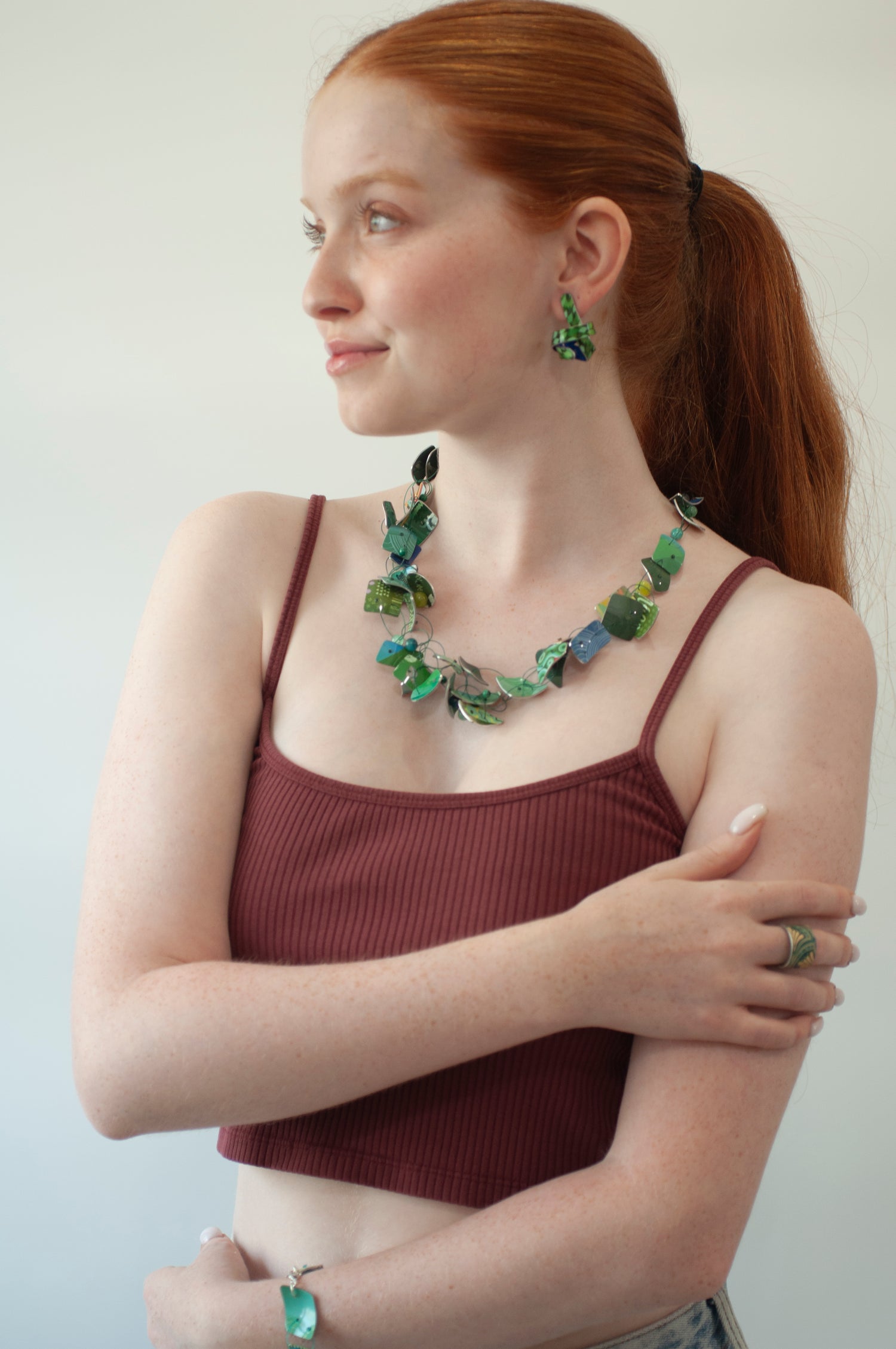 Geen luxe necklace by  irit luvaton